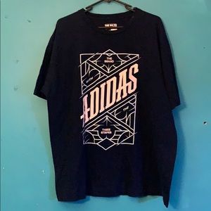 MENS NAVY BLUE ADIDAS T SHIRT
